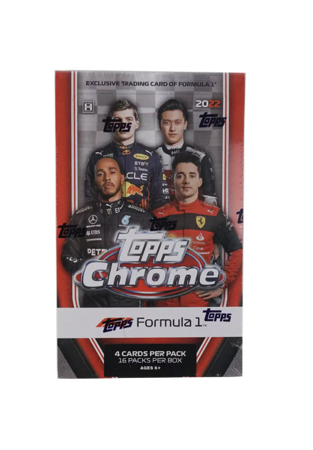 2022 Topps Chrome Formula 1 F1 Racing Lite Box