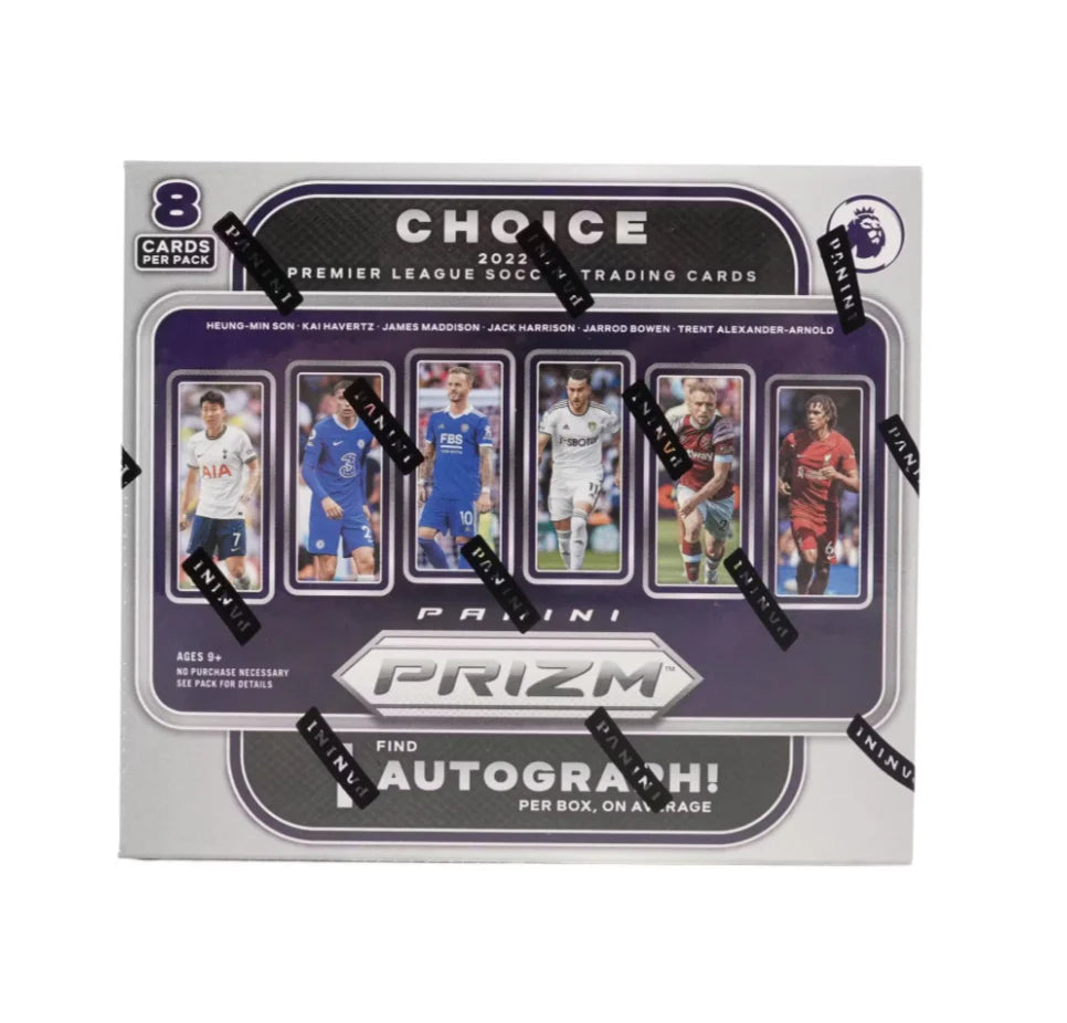 2022/23 Prizm Premier League Soccer Choice Box With 1 Fathers Day Pack