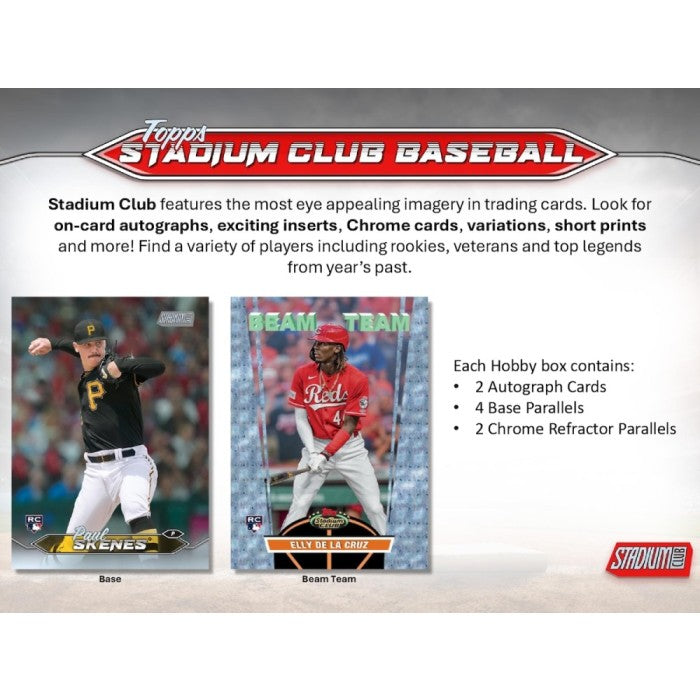 2024 Topps Stadium Club Baseball 16 Hobby Box Case