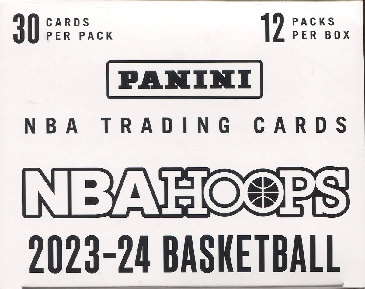 2023/24 Panini NBA Hoops Basketball 12 Fat Pack Box
