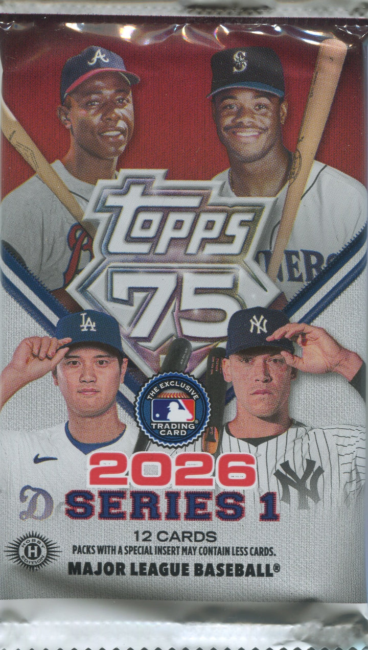 2026 Topps Series 1 Baseball Hobby Pick Your Pack