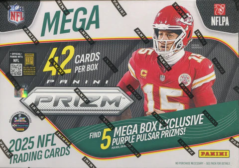 2025 Panini Prizm Football Hobby Mega Box