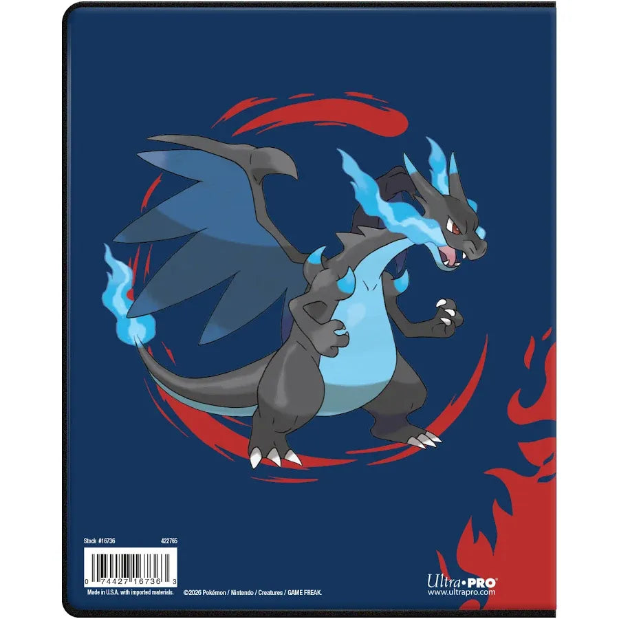 Ultra Pro Album: Pokemon - Mega Charizard X & Mega Charizard Y (2-Inch)