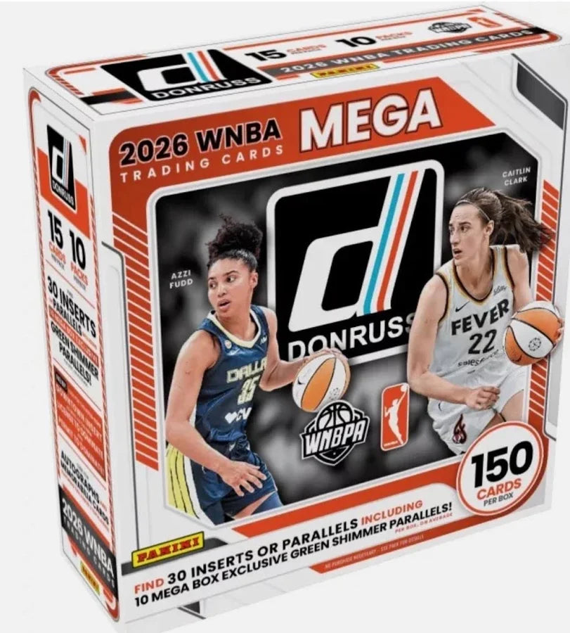 2026 Panini Donruss WNBA Basketball Mega 20 Box Case