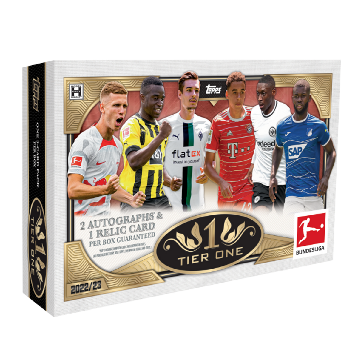 2023 Topps Tier One Bundesliga Soccer Hobby Box