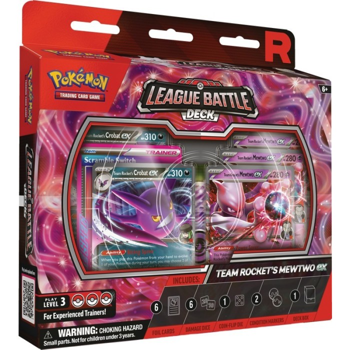 Pokemon Team Rocket's Mewtwo ex League Battle Deck Box *PRESALE*
