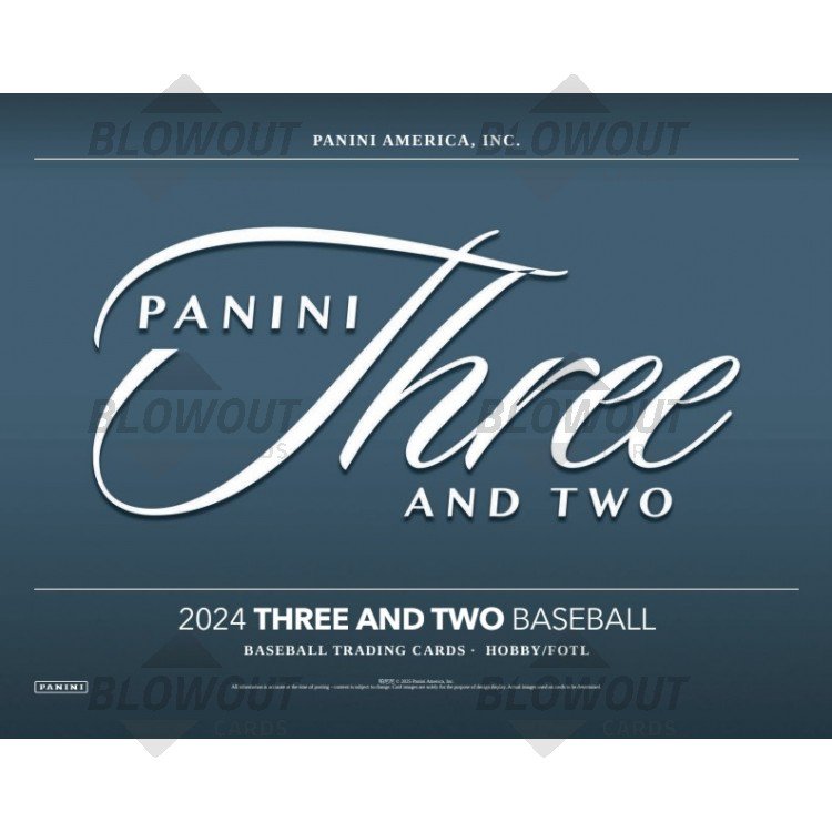 2024 Panini Three and Two Baseball Hobby Box