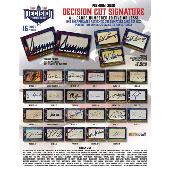 2025 Leaf Decision Premium Color Cut Signature Box