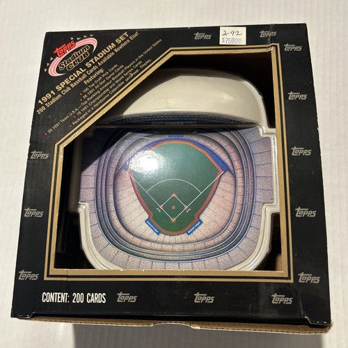 1991 Topps Stadium Club Baseball Special Stadium Set