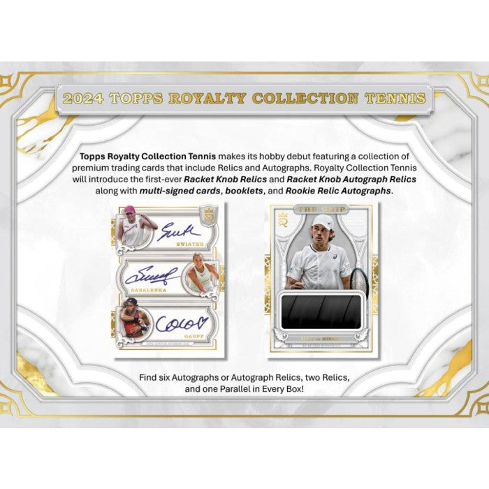 2024 Topps Royalty Tennis Hobby Box