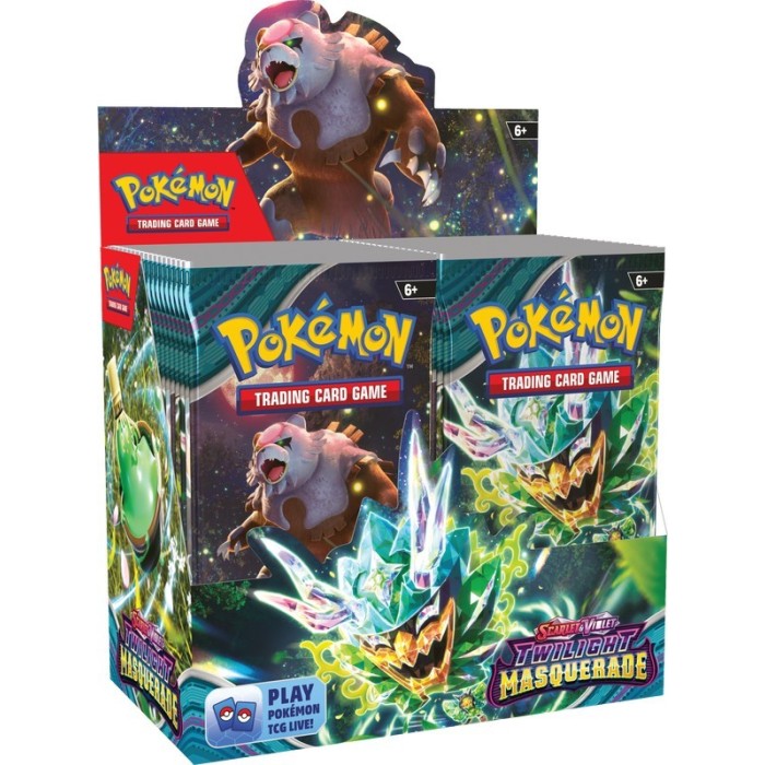 Pokemon Scarlet & Violet Twilight Masquerade Booster Box Pokemon Scarlet & Violet Twilight Masquerade Booster Box