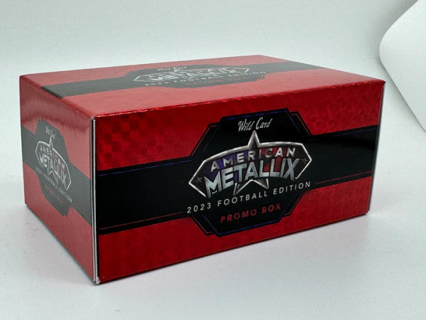 2023 Wild Card American Metallix Football Promo Box