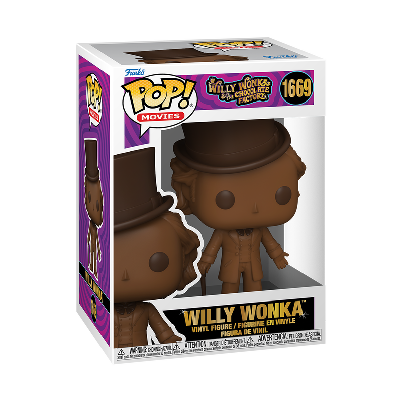 Willy Wonka (Chocolate bar) Funko Pop Movies 1669 W/ Protector