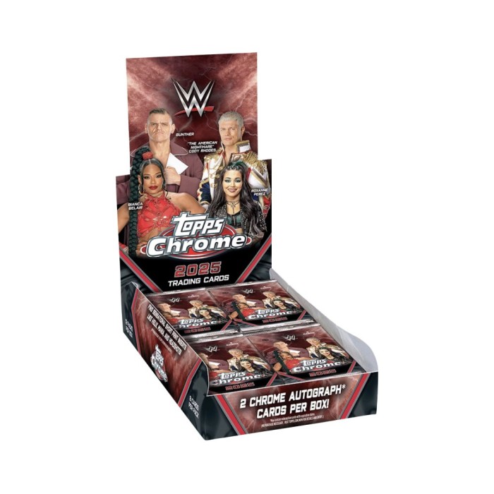 2025 Topps WWE Wrestling Chrome Hobby Box *Presale*