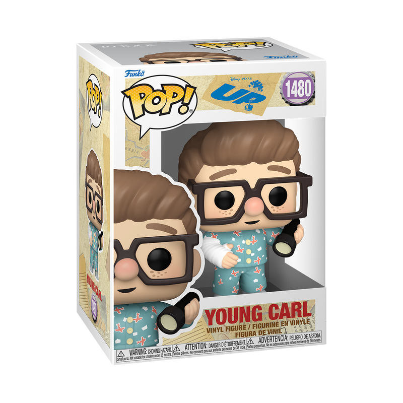 Young Carl Funko Pop Pixar 1480 w/ Protector