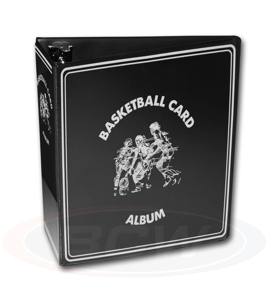 BCW Black Basketball 3&quot; D-Ring Album