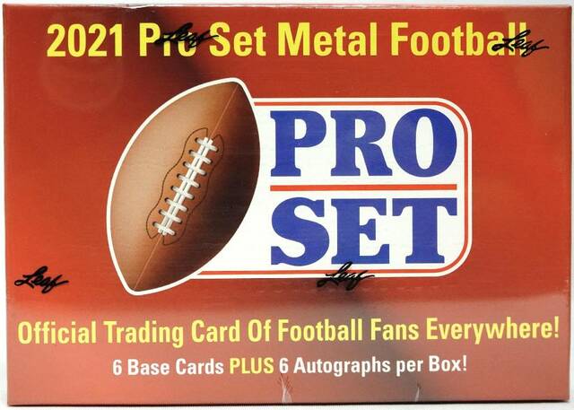 2021 Leaf Autographed Football Jersey Set Details, Boxes