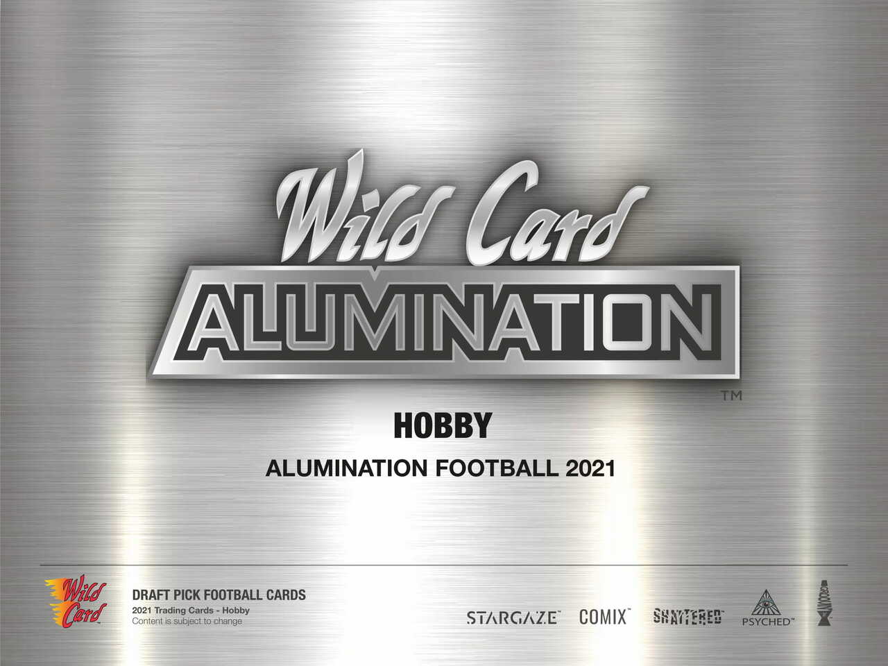 2021 Wild Card Alumination Football Hobby Box