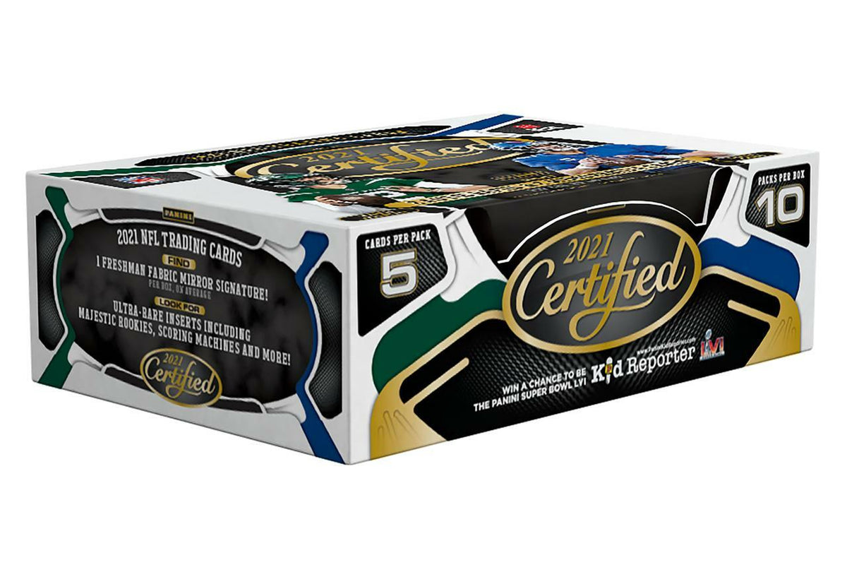 2021 Certified Football Hobby Case