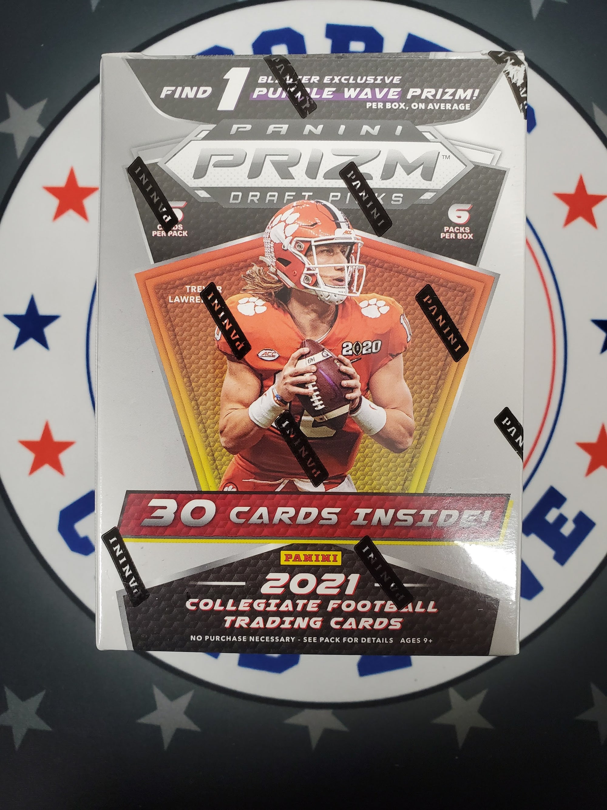 2021 Panini Prizm Collegiate Draft Picks Football Blaster Box