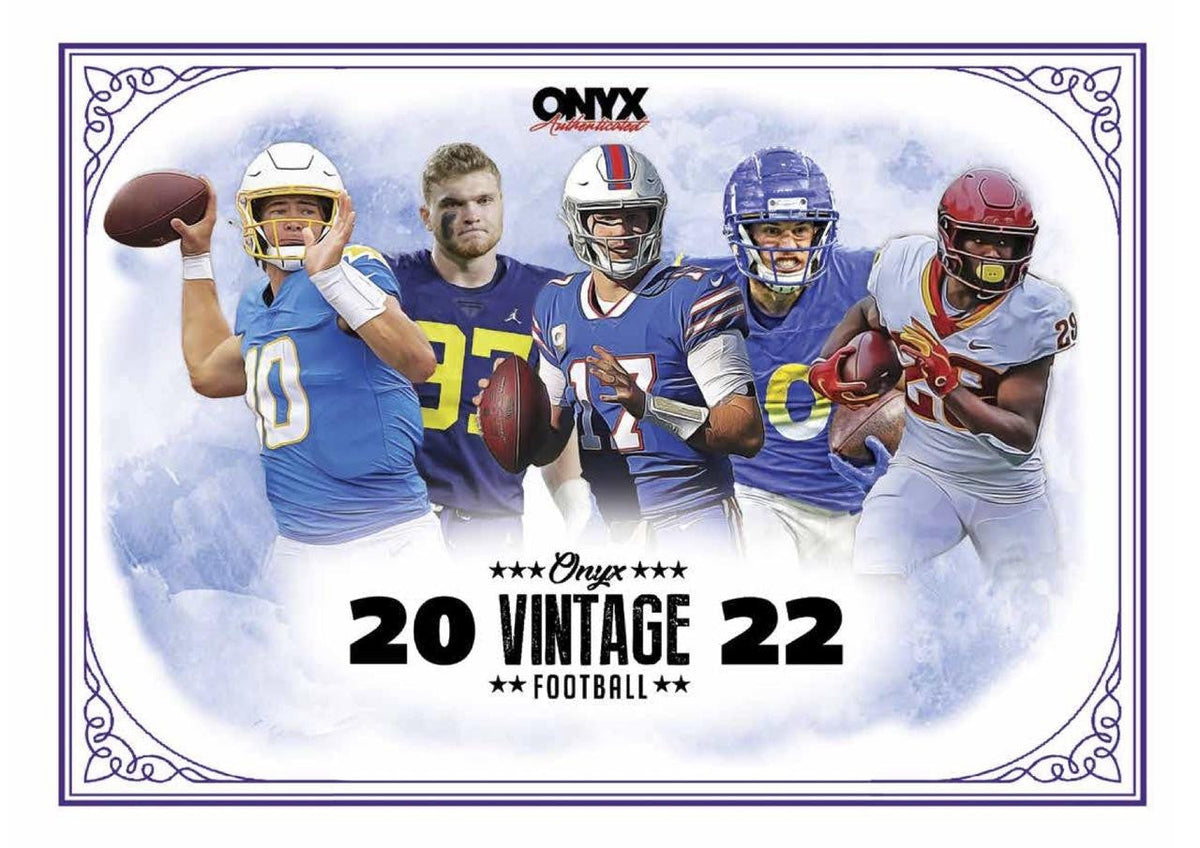 2022 Onyx Vintage Collection Football 24 Box Case
