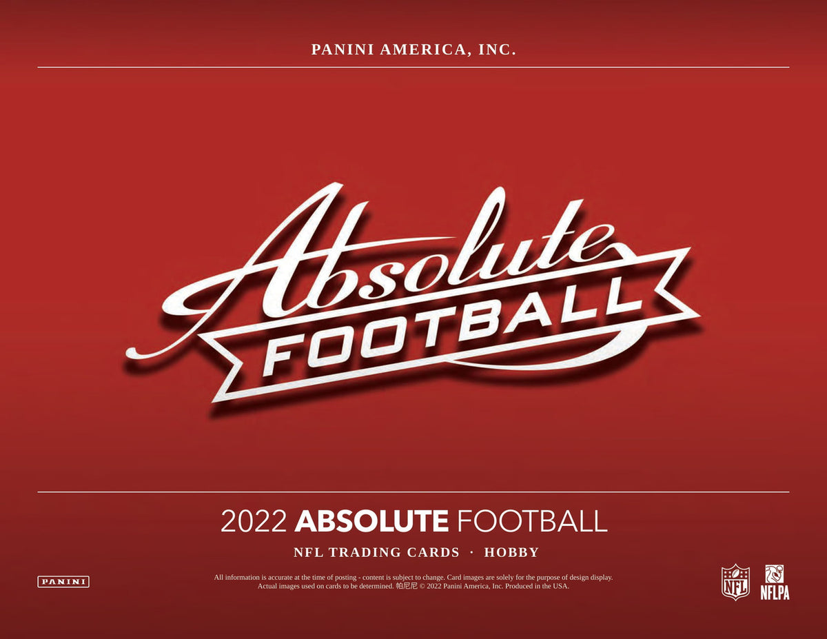 2022 Absolute Football Factory Sealed Hobby Box