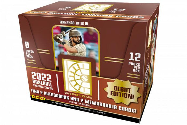 2022 Panini Capstone Baseball Factory Sealed Hobby Box