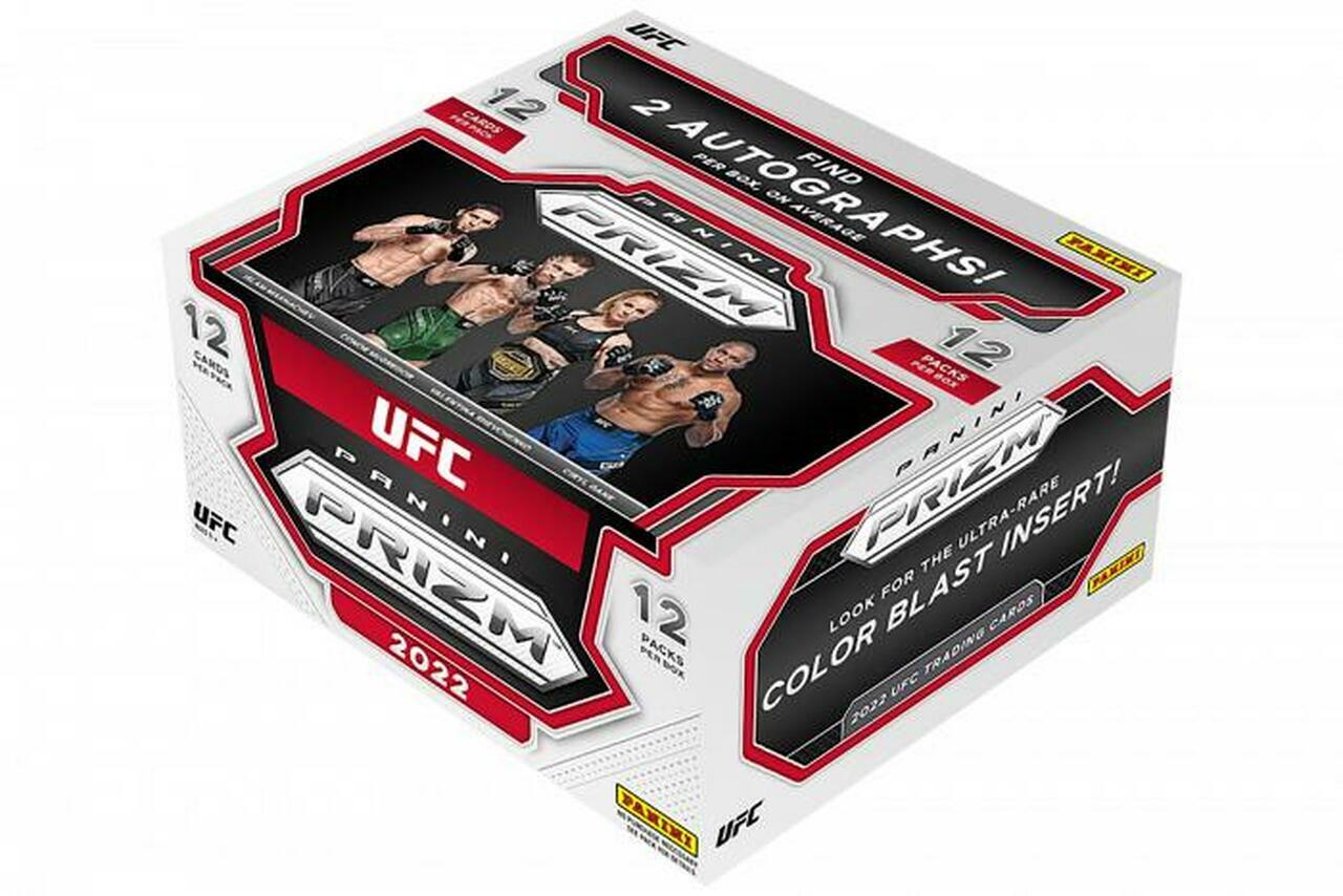 2022 Panini Prizm UFC Hobby 12 Box Case