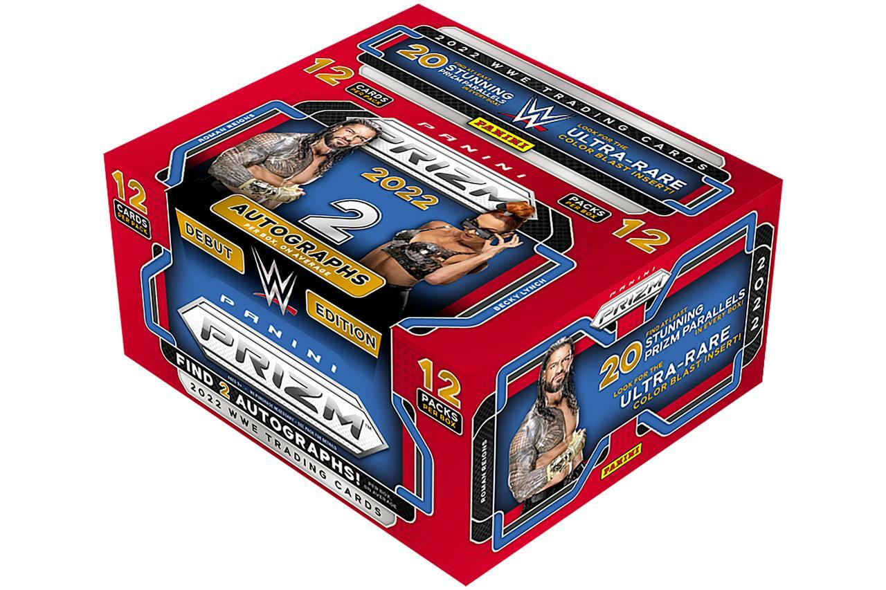 2022 Panini Prizm WWE Factory Sealed Hobby Box