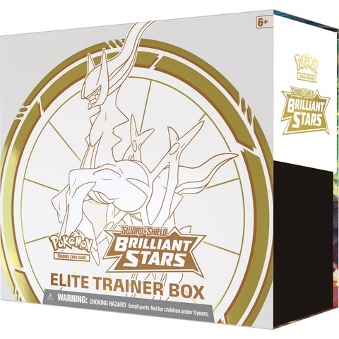 Pokemon Sword &amp; Shield Brilliant Stars Elite Trainer Box Case