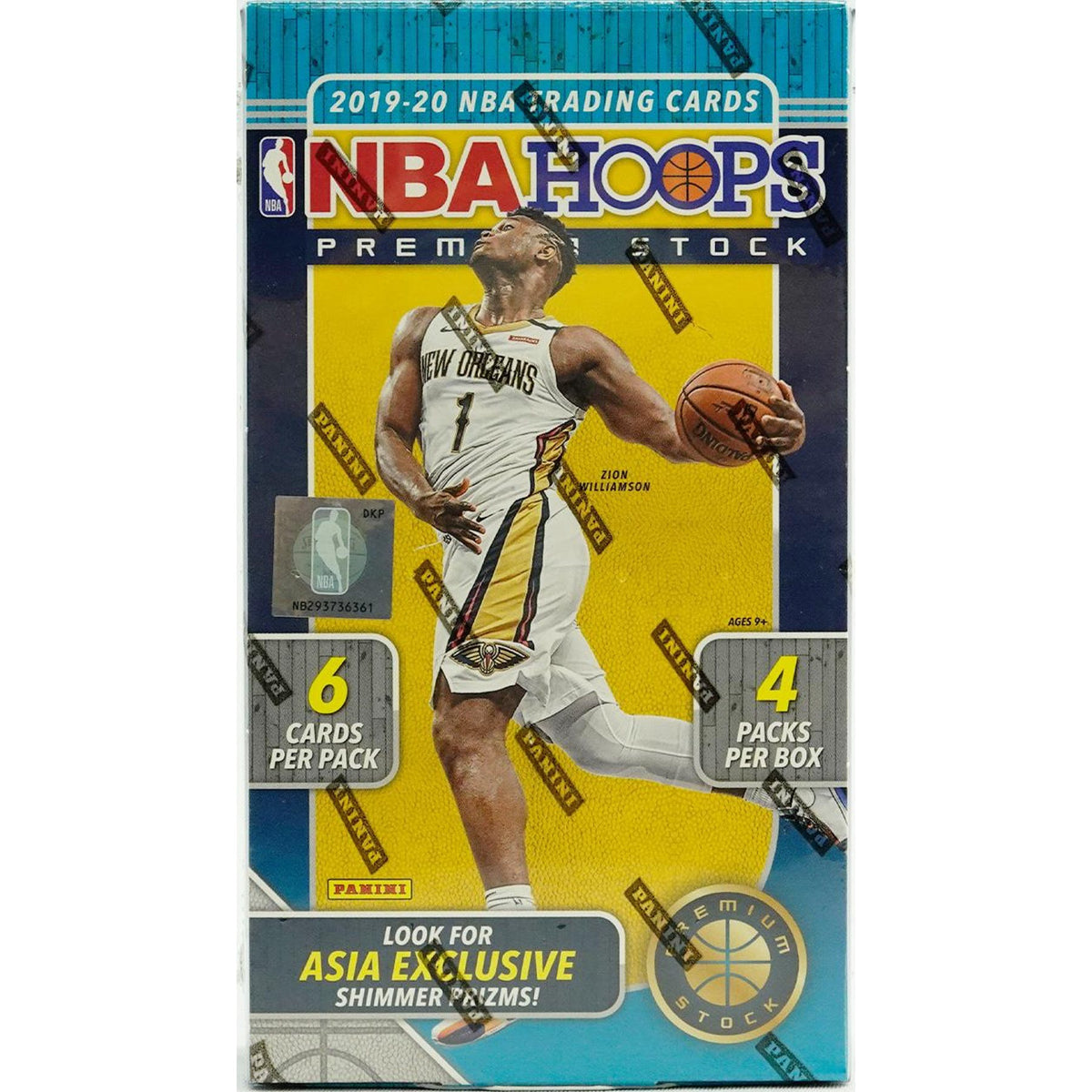 2019-20 NBA Hoops Premium Stock Basketball Tmall Box