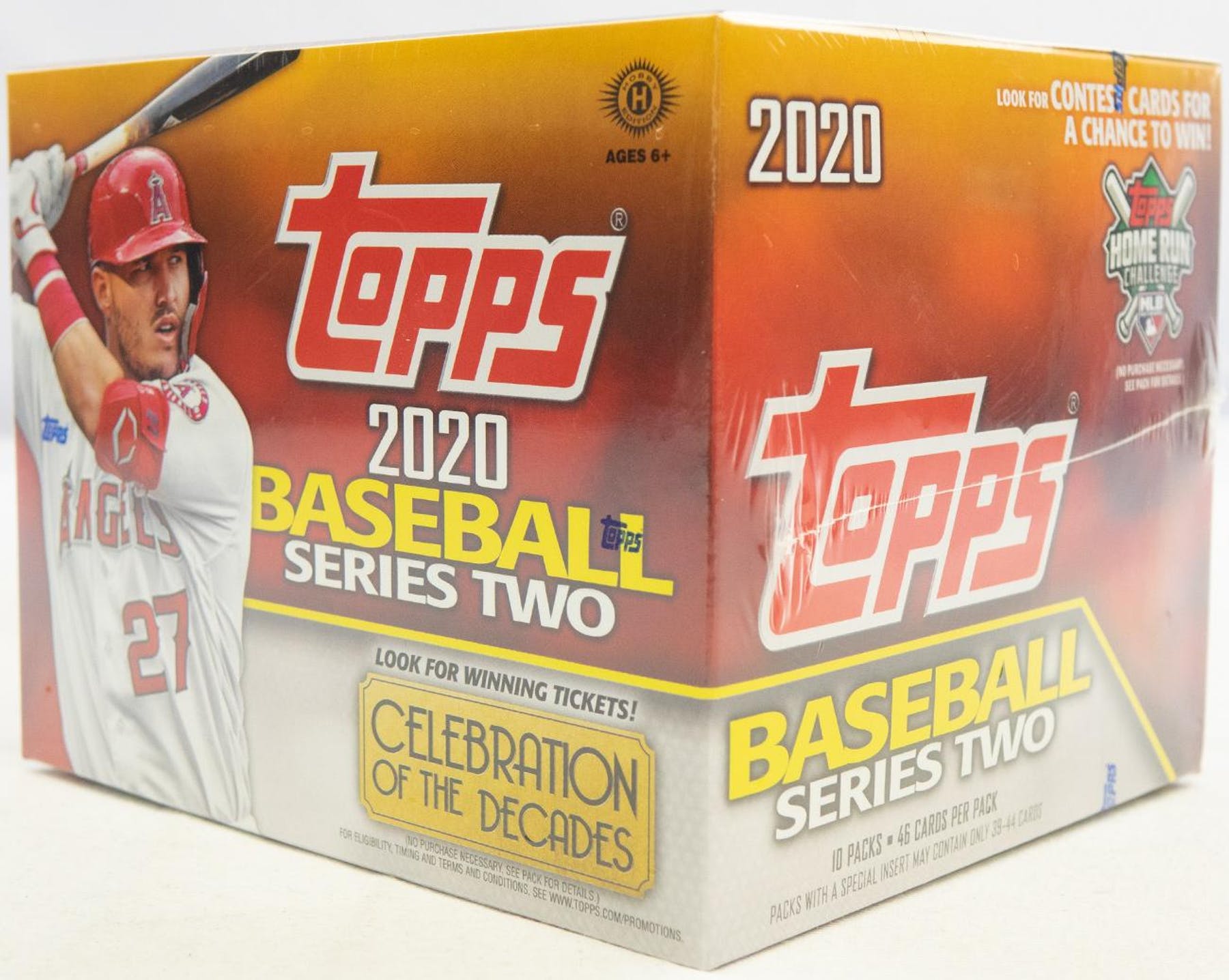 2020 Topps Series 2 Baseball Jumbo 6 Box Case