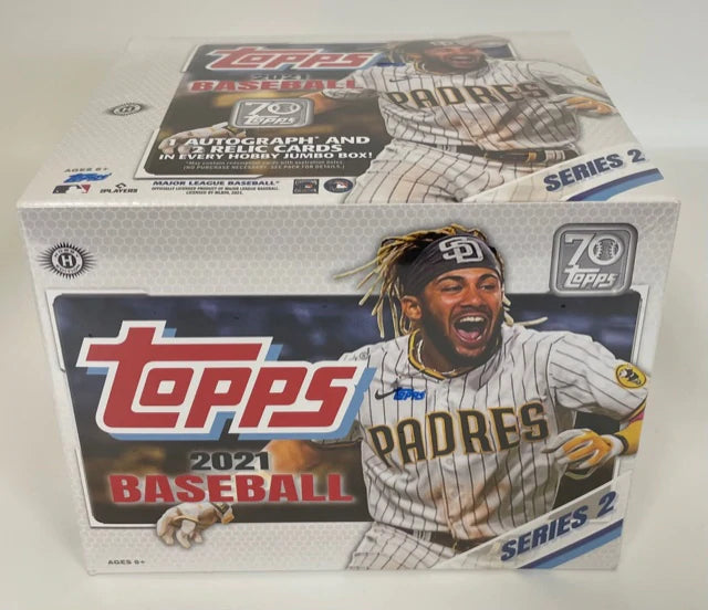 2021 Topps Series 2 Baseball Jumbo Box