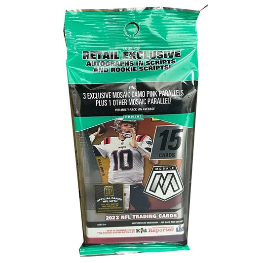 2022 Mosaic Football Factory Sealed Cello Pack