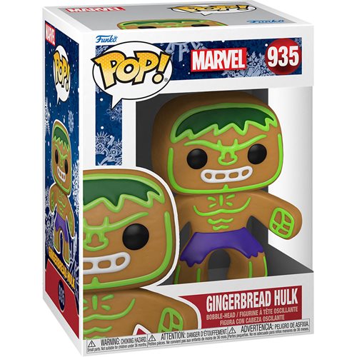 Hulk Funko Pop Marvel Holiday 935