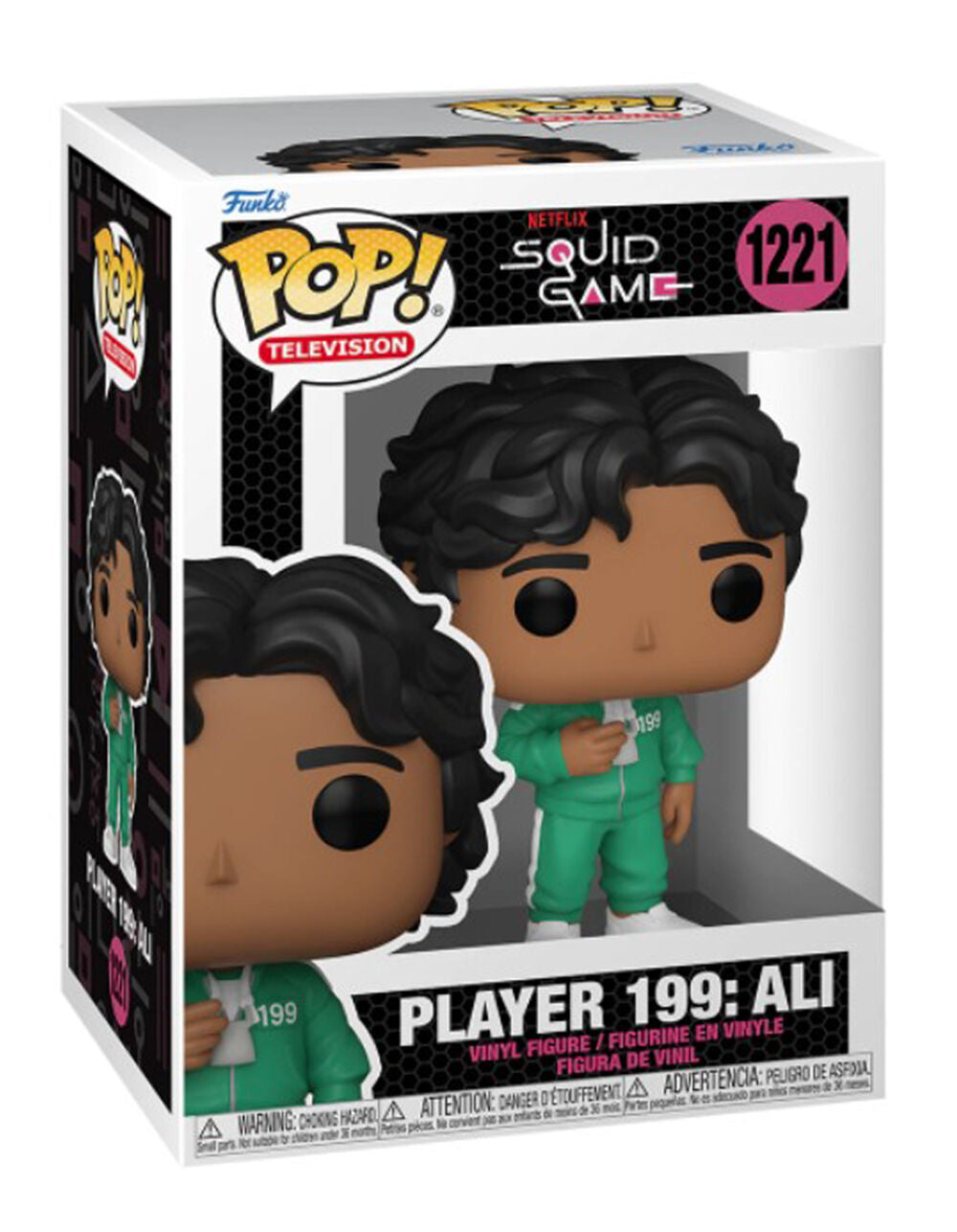 Player 199 Ali Funko Pop Squid Game 1221 W/ Protector
