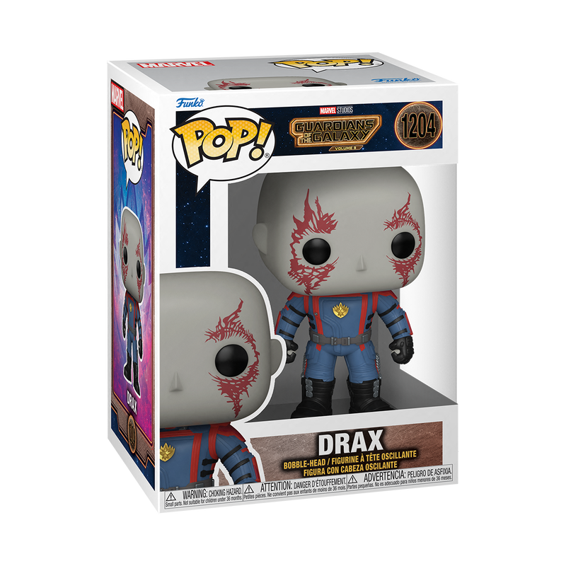 Drax Funko Pop Marvel Guardians of the Galaxy 1204 W/ Protector