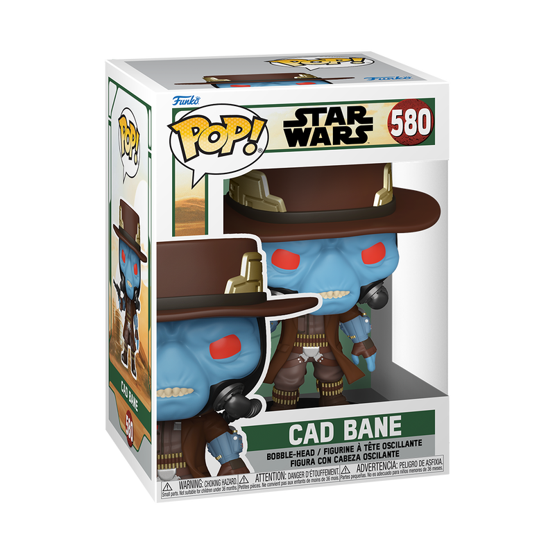 Cad Bane Funko Pop Star Wars 580 W/ Protector