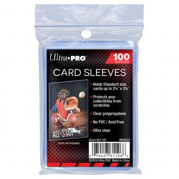 Ultra Pro Soft Card Sleeves 100 Ct. Pack