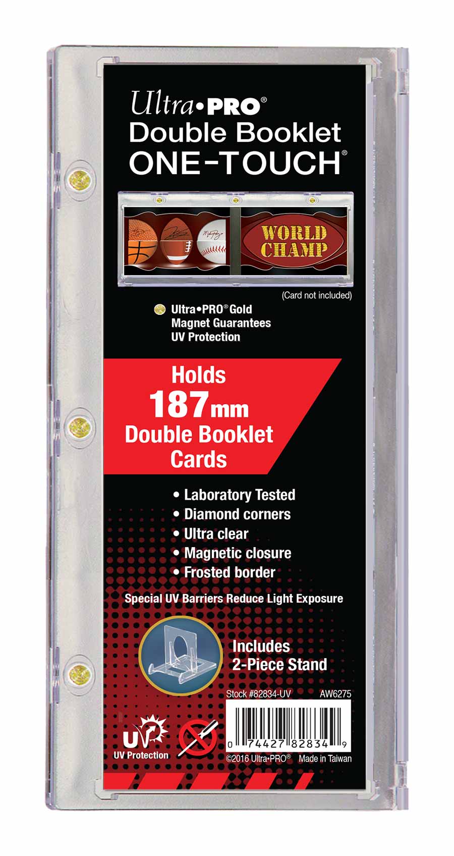Ultra Pro Horizontal Booklet 187mm Magnetic Card Holder