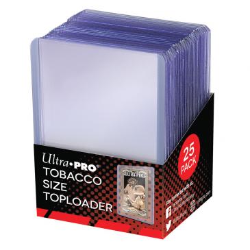 Ultra Pro Tobacco Card Toploader 25 Ct. Pack