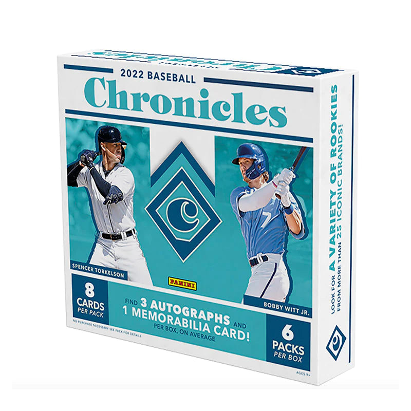 2022 Chronicles Baseball Factory Sealed Hobby Box