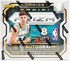 2020/21 Prizm Choice Basketball 20 Box Case