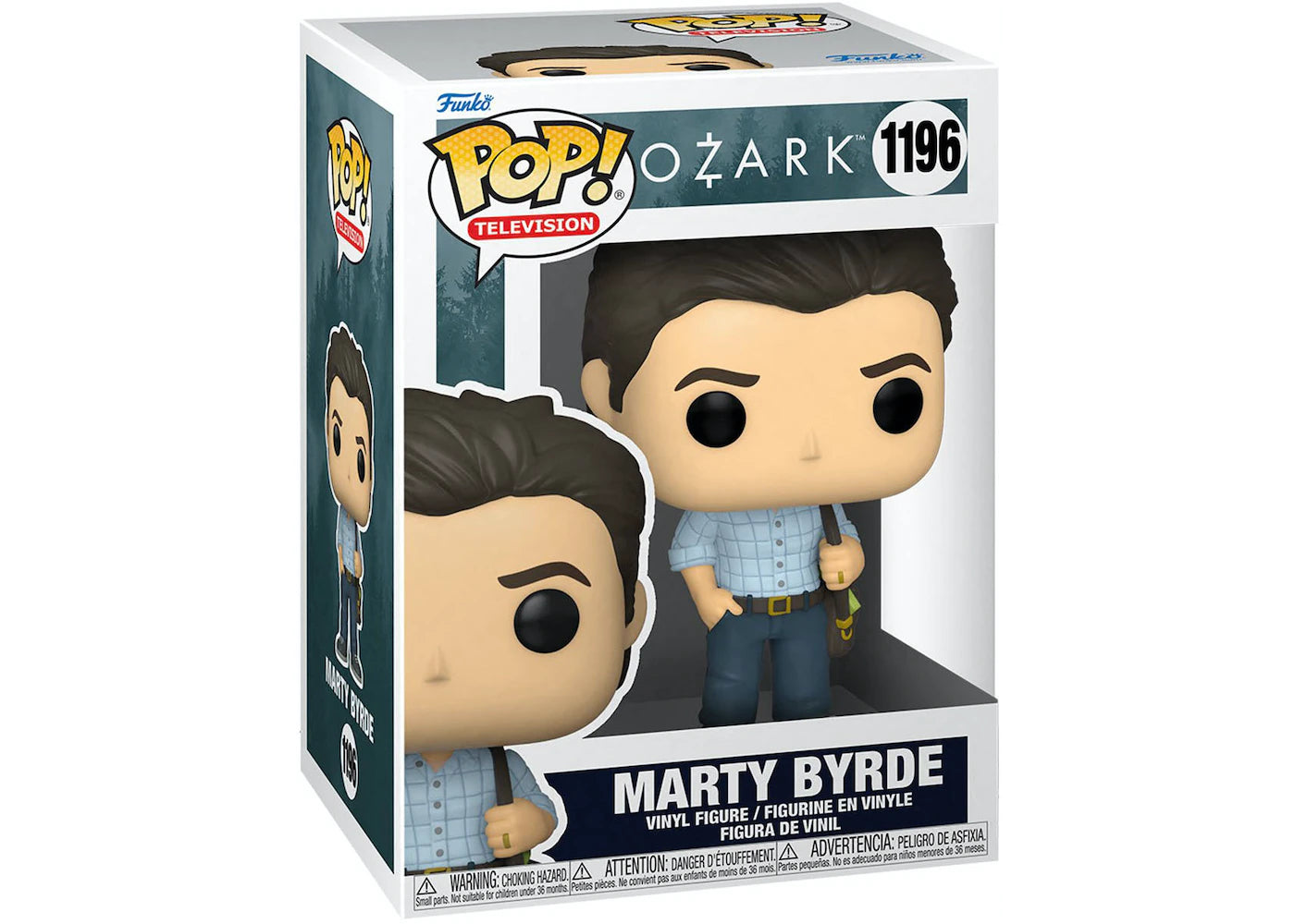 Marty Byrde Funko Pop Ozark 1196 W/ Protector
