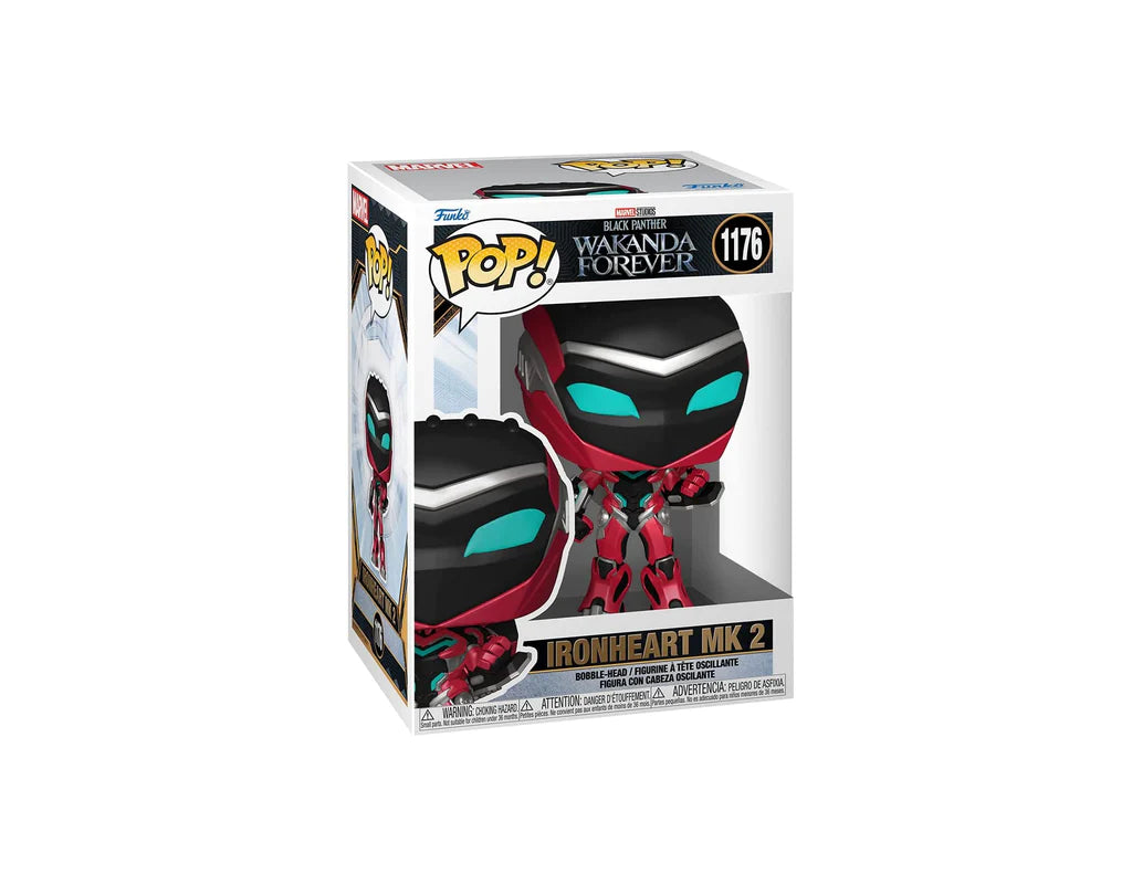 Ironheart MK 2 Funko Pop Marvel Black Panther Wakanda Forever 1176 W/ Protector
