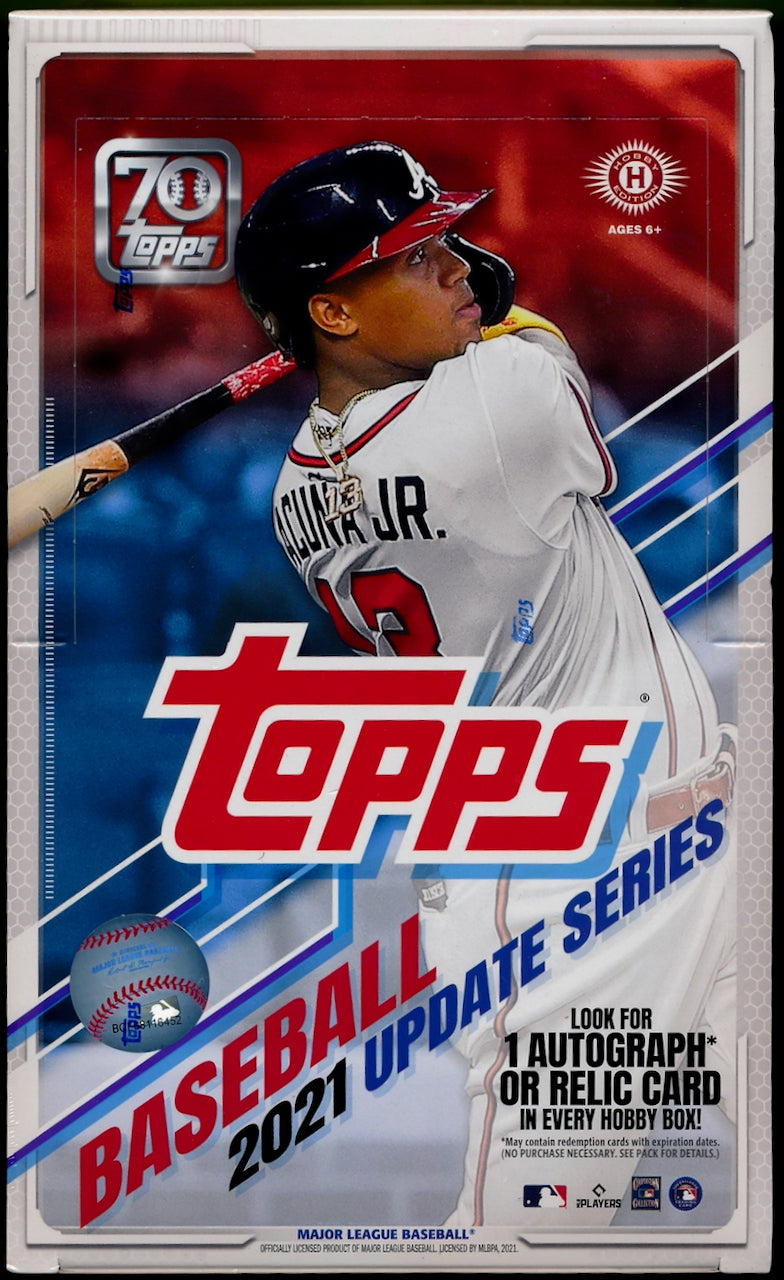 2021 Topps Update Series Baseball Hobby Box