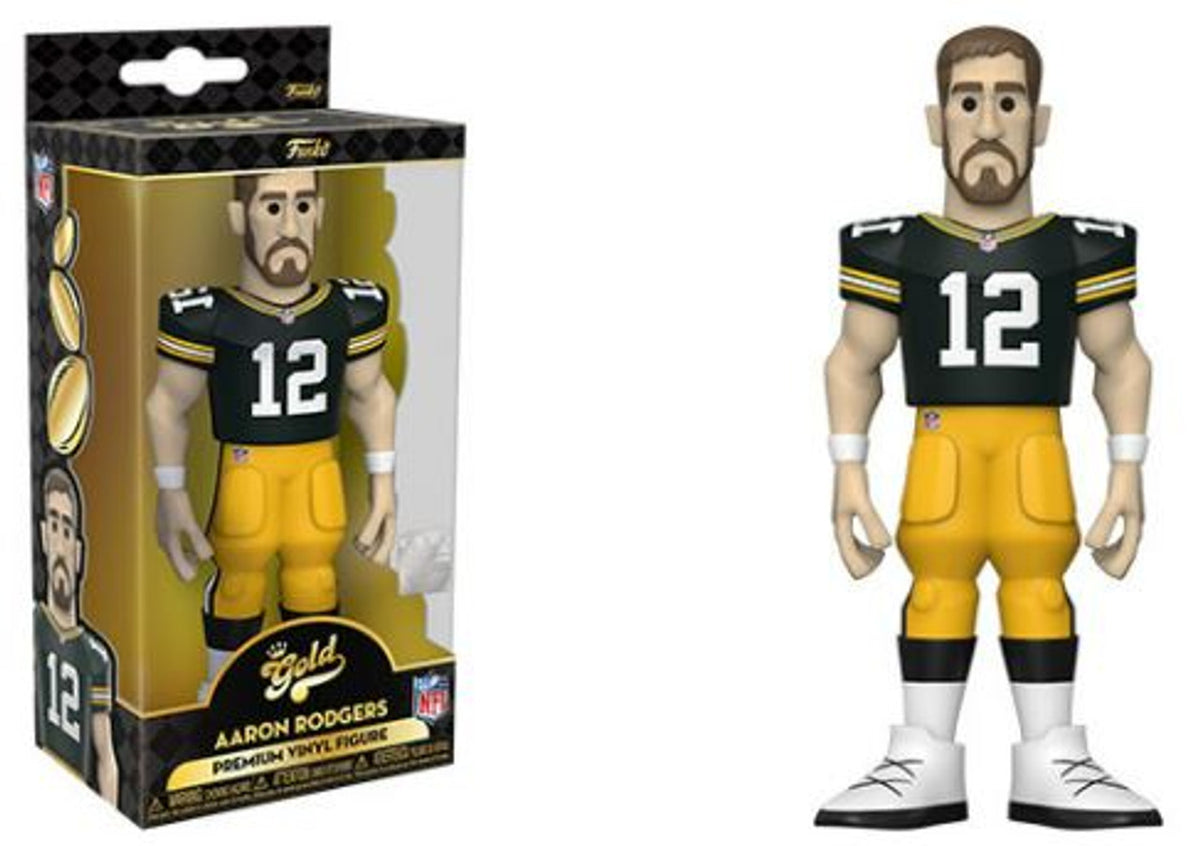 Aaron Rodgers Gold 5&quot; Funko Pop NFL (Green Bay Packers)
