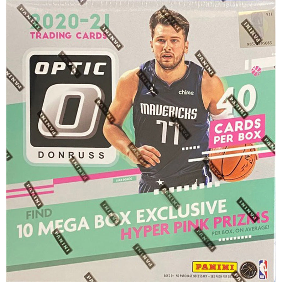 2020-21 Panini Donruss Optic Basketball Mega Box (Hyper Pink Prizms)