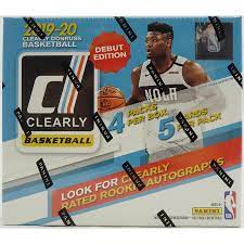 2019-20 Clearly Donruss Basketball Hobby Box with 4 Panini Father&#39;s Day Packs