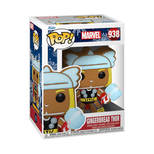 Thor Funko Pop Marvel Holiday 938 W/ Protector